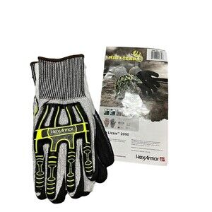 Hex Armor Rig Lizard 2090 cut 4 Level gloves, size 10 XL, New!